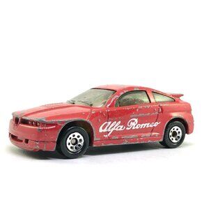 Matchbox 1989-1991 Alfa Romeo SZ red Collectible 1/64 Scale Diecast Model AS IS